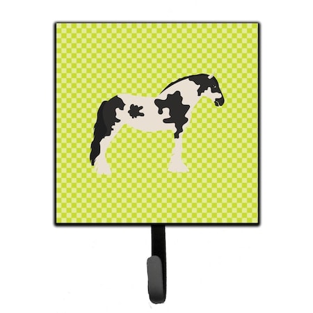 Carolines Treasures Cyldesdale Horse Green Leash or Key Holder BB7738SH4